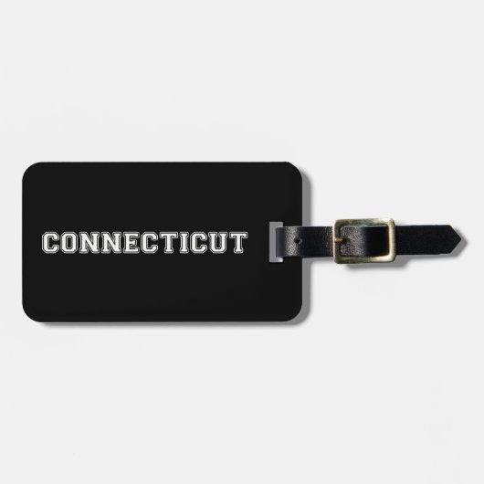 Connecticut Bagagelabel (Voorkant horizontaal)