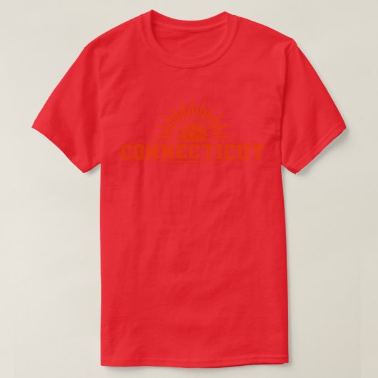 Connecticut Basketball TShirt 1 (Design devant)