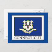 Connecticut Briefkaart (Voorkant / Achterkant)