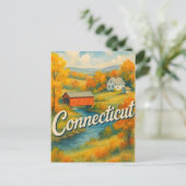 Connecticut Briefkaart (Staand voorkant)