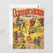 Connecticut Briefkaart (Voorkant / Achterkant)