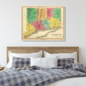 Connecticut Canvas Afdruk (Insitu (Slaapkamer))