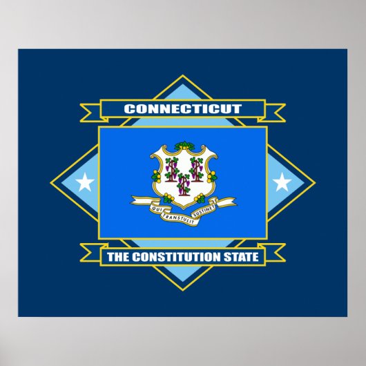 Connecticut Diamond Poster (Voorkant)