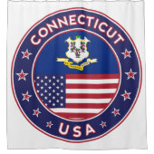Connecticut Douchegordijn (Voorkant)