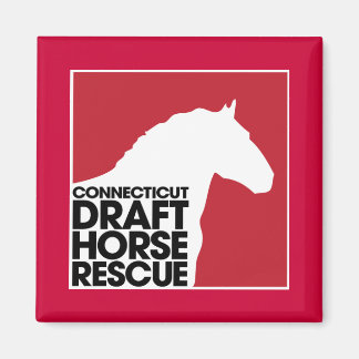 Connecticut Draft Paard Rescue magneet