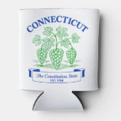 Connecticut grondwet staat druiven blikjeskoeler (Voorkant)