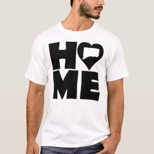 Connecticut Home Heart State T-shirts
