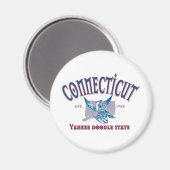 Connecticut Magneet (Voorkant / Achterkant)