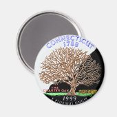 Connecticut magneet (Voorkant / Achterkant)