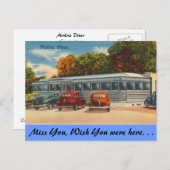 Connecticut, Makris Diner Briefkaart (Voorkant / Achterkant)