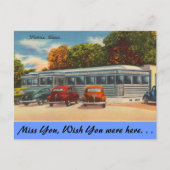 Connecticut, Makris Diner Briefkaart (Voorkant)