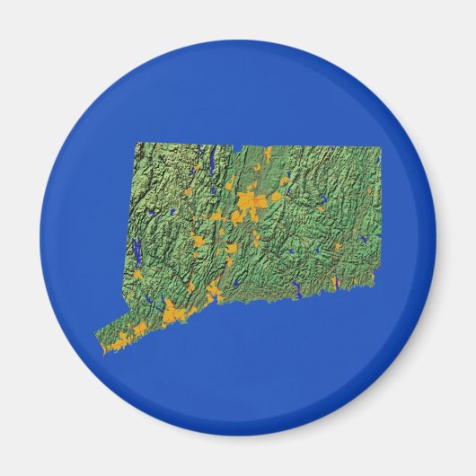 Connecticut Map Magnet (Devant)