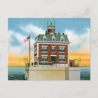 Connecticut New London Ledge Light Briefkaart