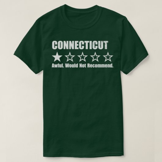 Connecticut One Review TShirt 1 (Design devant)