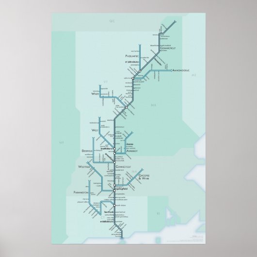 Connecticut Poster (Voorkant)