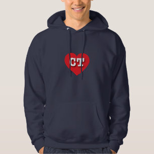 Connecticut Red Heart - Ik hou van CT Hoodie