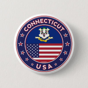 Connecticut Ronde Button 5,7 Cm