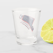 Connecticut Shot Glass Shot Glas (Achterkant)