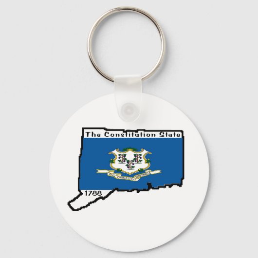 Connecticut Sleutelhanger (Voorkant)