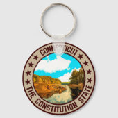 Connecticut Sleutelhanger (Achterkant)