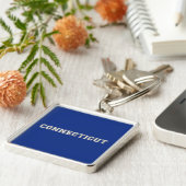 Connecticut Sleutelhanger (Zijkant)