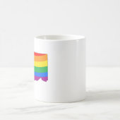 Connecticut Staats Trots LGBTQ Voortgang Trots Koffiemok (Center)