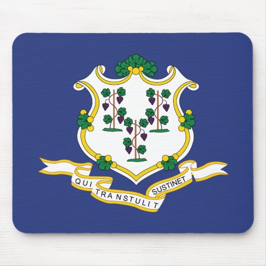 Connecticut Staatsvlag Muismat (Voorkant)