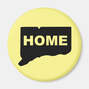 Connecticut-startpunt ver van State Fridge Magnet Magneet