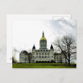 Connecticut State Capitol - Carte postale (Devant / Derrière)