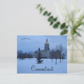 Connecticut State Capitol Hartford Connecticut Briefkaart (Staand voorkant)