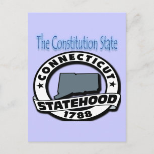 Connecticut-status 1788 briefkaart