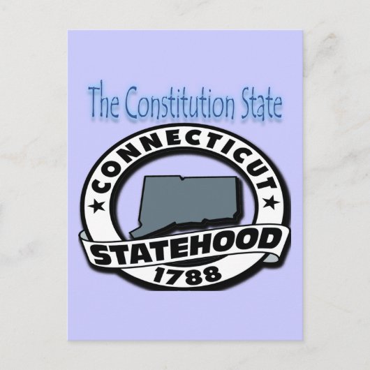Connecticut-status 1788 briefkaart (Voorkant)