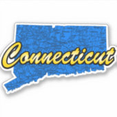 Connecticut Sticker (Voorkant)