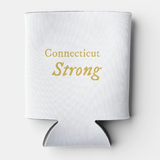 Connecticut Strong Blikjeskoeler (Voorkant)