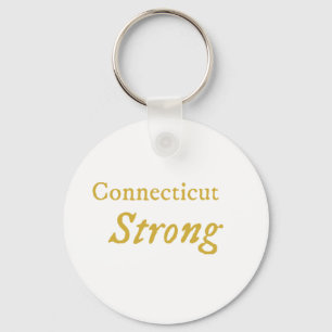 Connecticut Strong Sleutelhanger