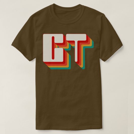 Connecticut TShirt 5 (Design devant)
