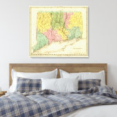 Connecticut US Canvas Afdruk (Insitu (Slaapkamer))