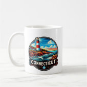Connecticut USA Koffiemok (Links)