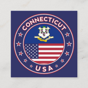Connecticut Vierkante Visitekaartje