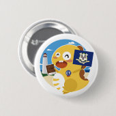 Connecticut VIPKID-Button Ronde Button 5,7 Cm (Voorkant /achterkant)
