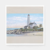 Connecticut vuurtoren servet (Voorkant)