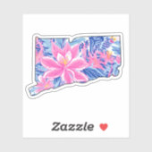 Connecticut - Zomerse Sticker - Lilly Inspired (Vel)
