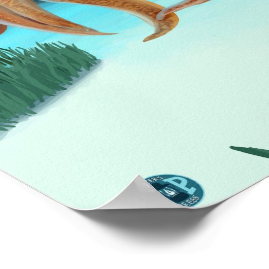 ConnecticutCuttlefish Scene Poster (Hoek)