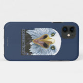 ConnecticutEagle Up Sluiten Case-Mate iPhone Case (Achterkant (horizontaal))