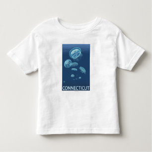 ConnecticutJellyfish Scene Kinder Shirts