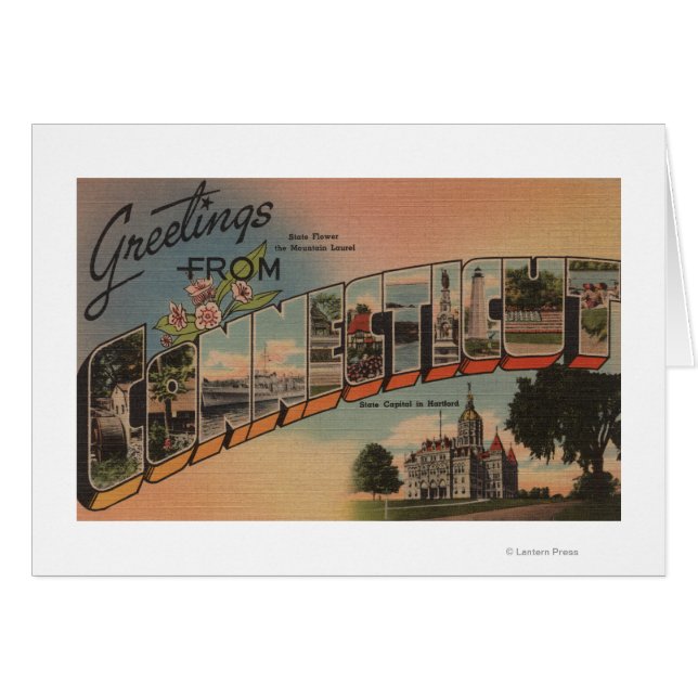 ConnecticutLarge Letter ScenesConnecticut (Voorkant Horizontaal)