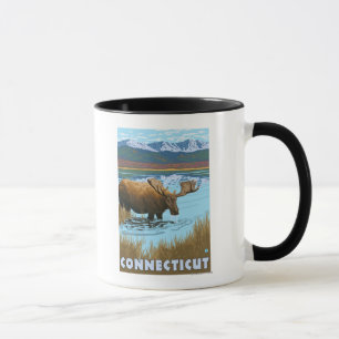 ConnecticutMoose Drink in Lake Mok
