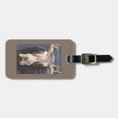 ConnecticutMoose Up Sluiten Bagagelabel (Voorkant horizontaal)