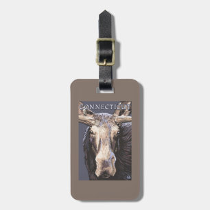 ConnecticutMoose Up Sluiten Bagagelabel