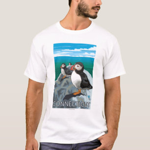 ConnecticutPuffins-scène T-shirt